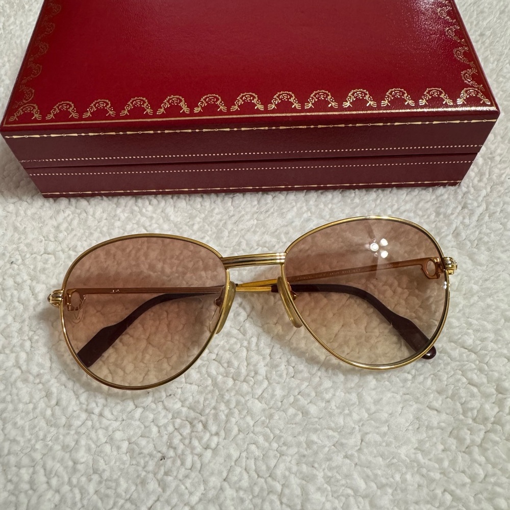 Cartier with diamonds on both sides